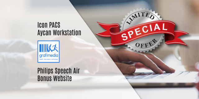 Αγοράστε τώρα σε προνομιακή τιμή το Icon PACS μαζί με το Aycan Workstation Osirix