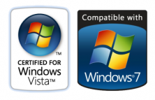 Compatible with Windows Vista and 7