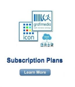 Grafimedia Health IT SaaS ICON subscription plans