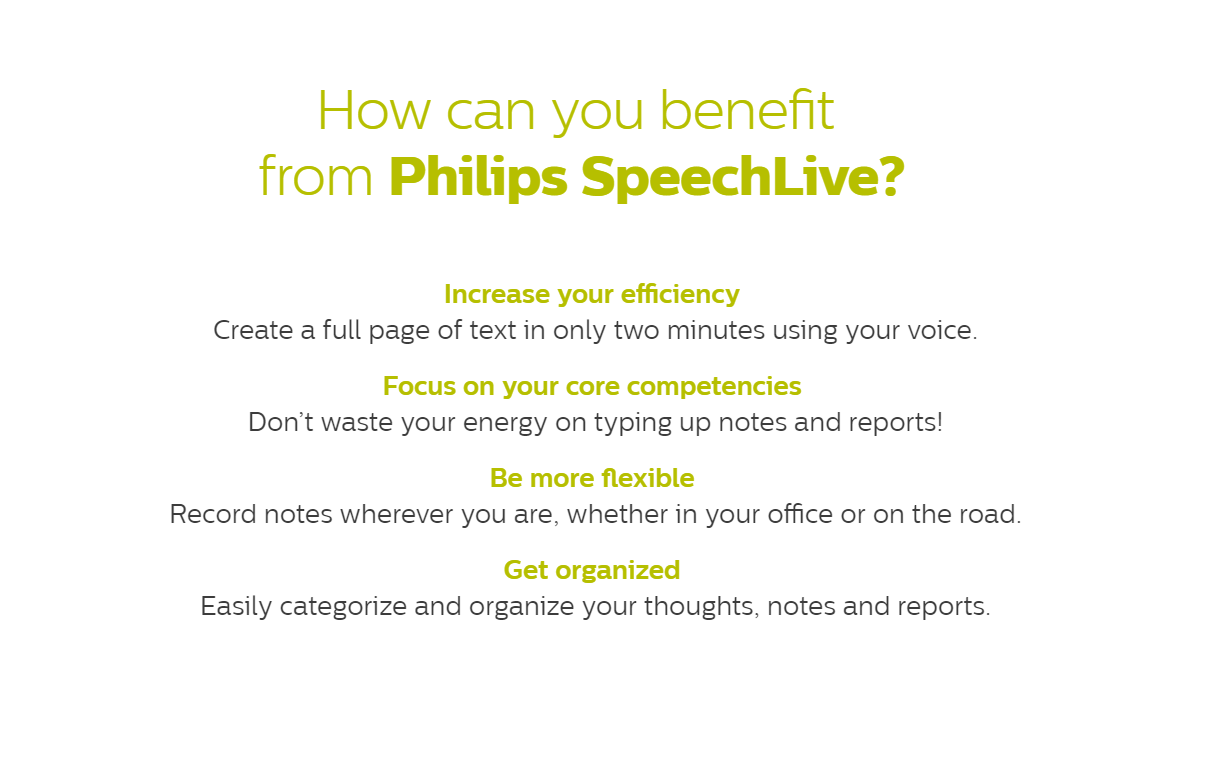 Work From Anywhere With Philips Speech Live
