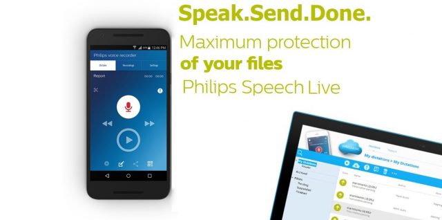 Philips Speech Live Dictation
