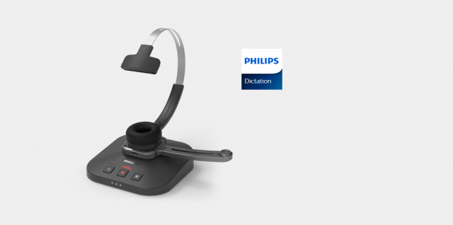 Philips SpeechOne Wireless Dictation Headset